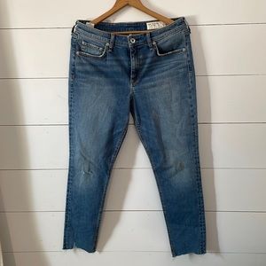Rag & Bone Cate mid rise ankle skinny jeans size 31